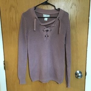 Ruby Moon mauve sweater ( size: xs)